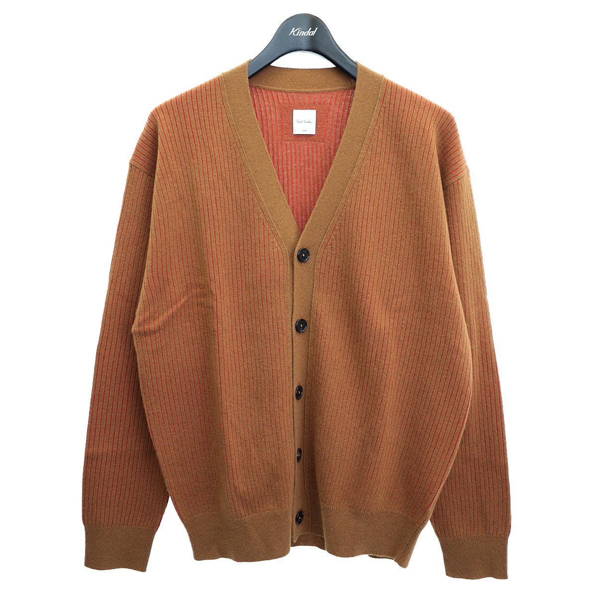 Paul Smith(ポールスミス) 22AW カラーコントラストリブ ニットカーディガン 223454 223454 ブラウン サイズ  L｜【公式】カインドオルオンライン ブランド古着・中古通販【kindal】