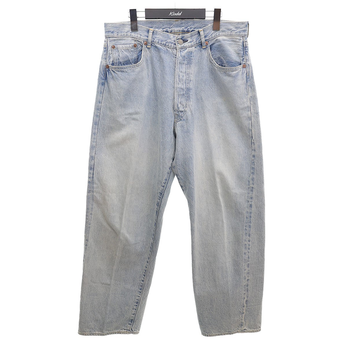 COMOLI(コモリ) 22SS ブリーチデニム5Pパンツ V01-03009 V01-03009  