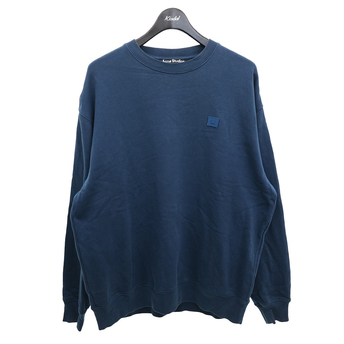 ACNE STUDIOS(アクネストゥディオズ) FACE SWEAT　フェイススウェット　FA-UX-SWEA000010  FA-UX-SWEA000010 ブルーネイビー系 サイズ 14｜【公式】カインドオルオンライン ブランド古着・中古通販【kindal】