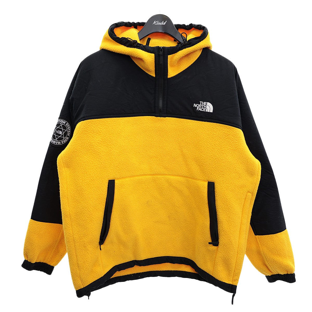 THE NORTH FACE(ザノースフェイス) HIM FLEECE PARKA ヒムフリースパーカーハーフジップフリースパーカーNA72031  NA72031 イエロー／ブラック サイズ M｜【公式】カインドオルオンライン ブランド古着・中古通販【kindal】