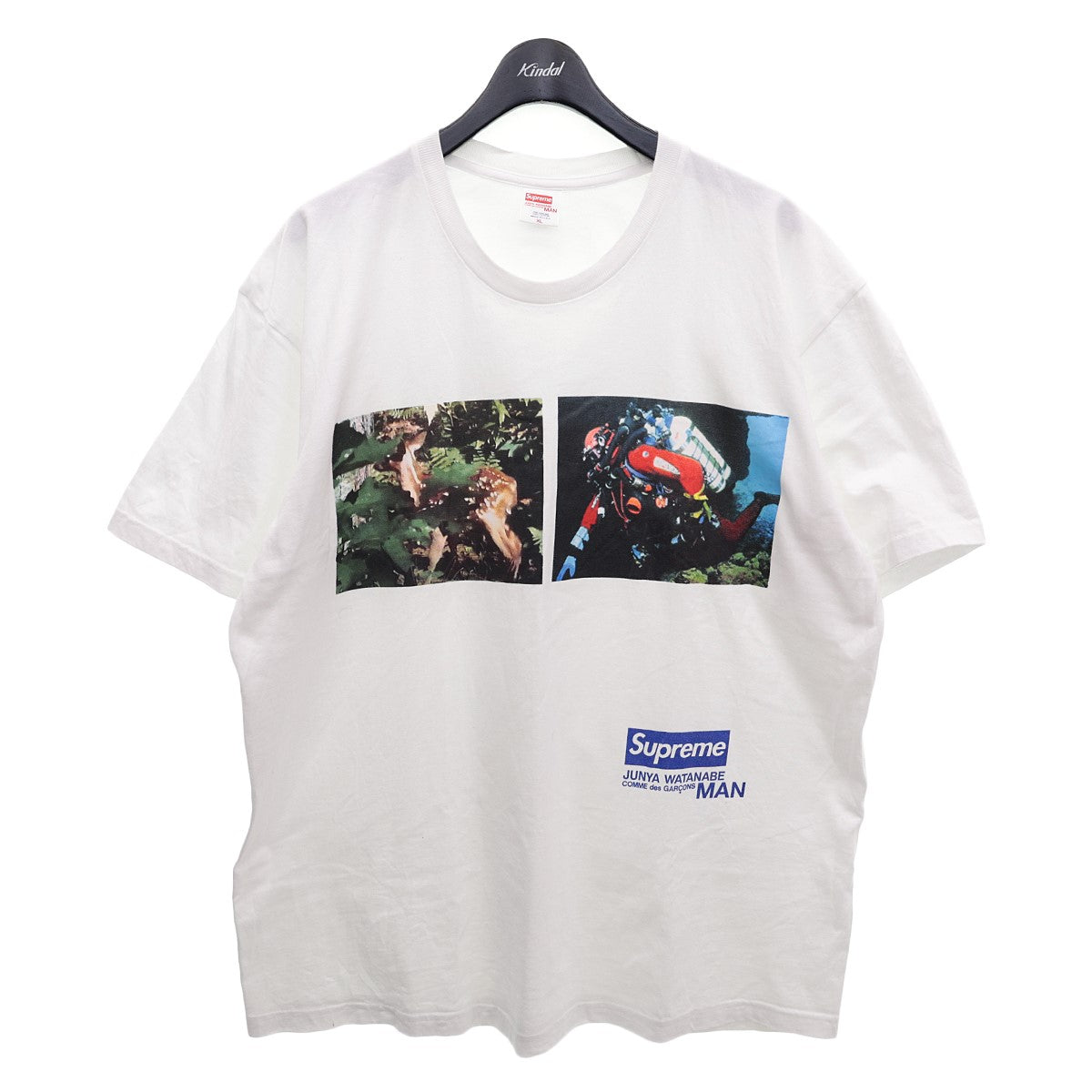 Supreme×JUNYA WATANABE CdG MAN Nature TeeネイチャーTシャツ ホワイト サイズ  L｜【公式】カインドオルオンライン ブランド古着・中古通販【kindal】