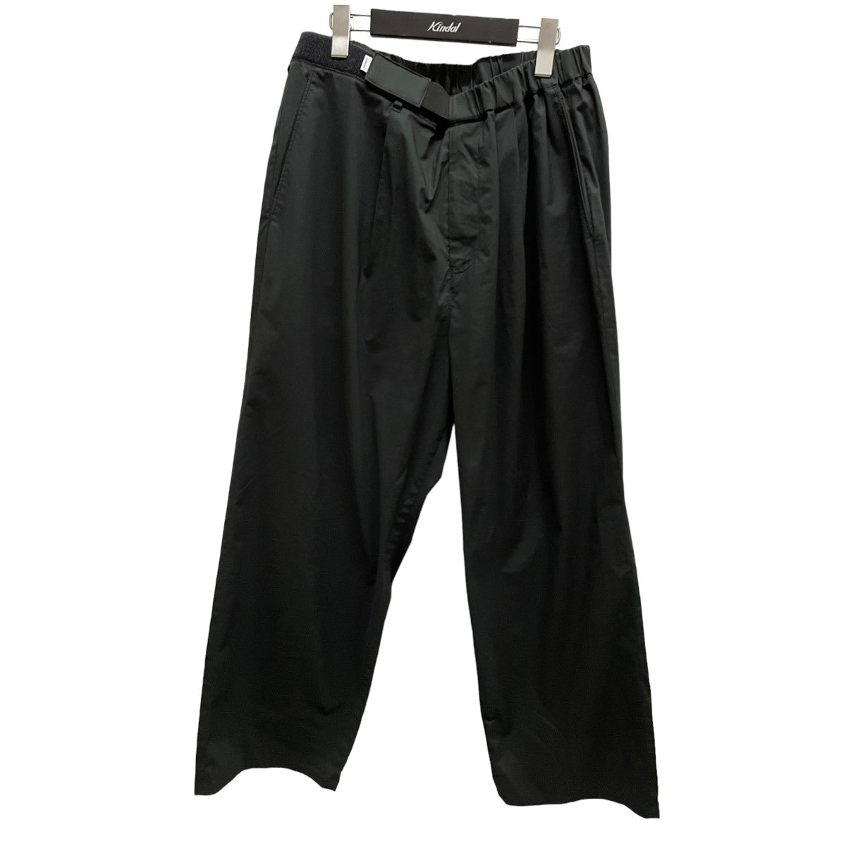 Graphpaper(グラフペーパー) Stretch Typewriter Wide Chef Pants GM221-40108B ブラック  サイズ F｜【公式】カインドオルオンライン ブランド古着・中古通販【kindal】