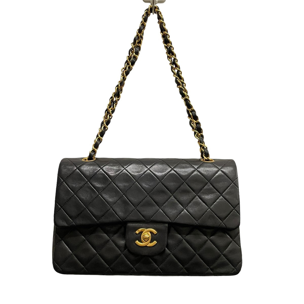 CHANEL(シャネル) スナップ受け割れダブルフラップチェーン