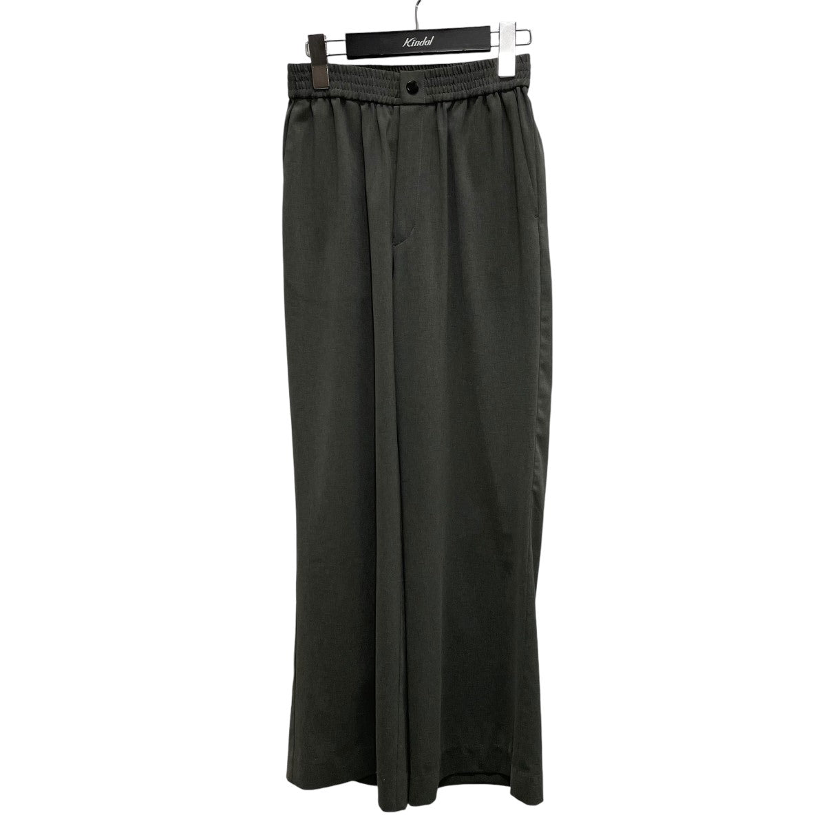 HYKE(ハイク) STRETCH WIDE LEG PANTSストレートパンツ202-13190 044 202-13190 044 グレー サイズ  1｜【公式】カインドオルオンライン ブランド古着・中古通販【kindal】