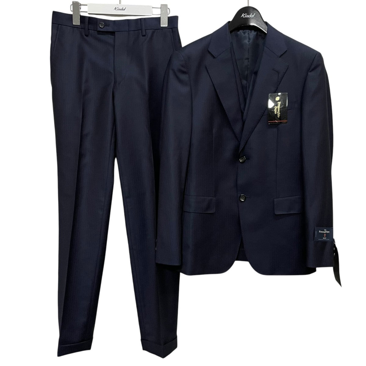 Superlativo×cloth byErmenegildo Zegna 3ピーススーツMS30601 古着・中古-1枚目のアイテム画像