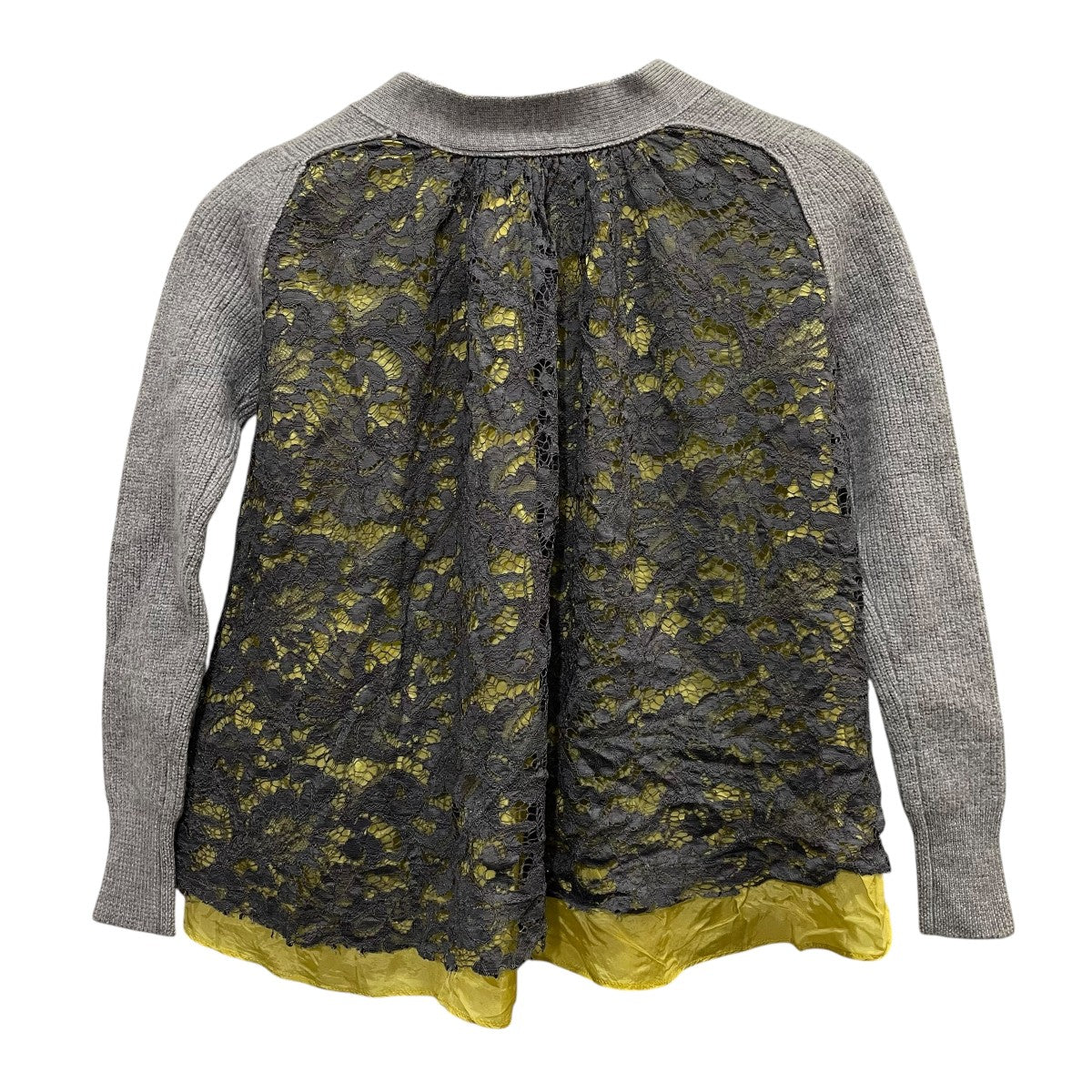 sacai luck カーディガン12AWLU429 古着・中古-2枚目のアイテム画像
