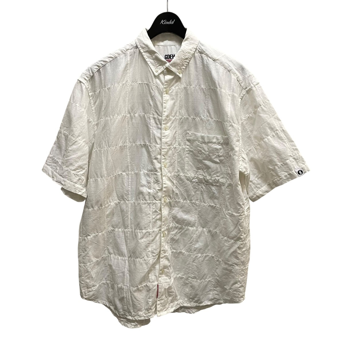 Patchwork shirt半袖シャツ