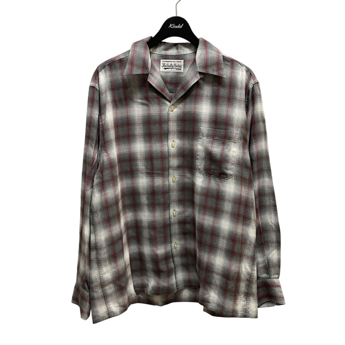 ワコマリア OMBRE CHECK SHIRT GRAY XL BADSAI着用 ワコマリア OMBRE CHECK SHIRT GRAY XL BADSAI着用 - メルカリ