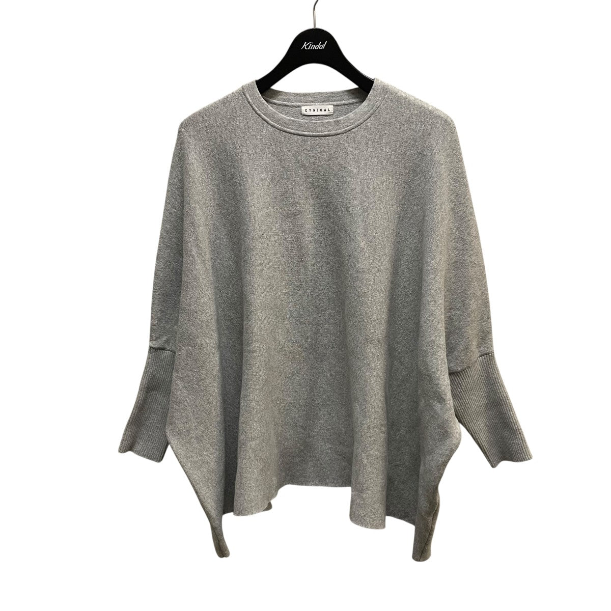 Cynical(シニカル) ロングリブワイドニットプルオーバー 422-95041 422
