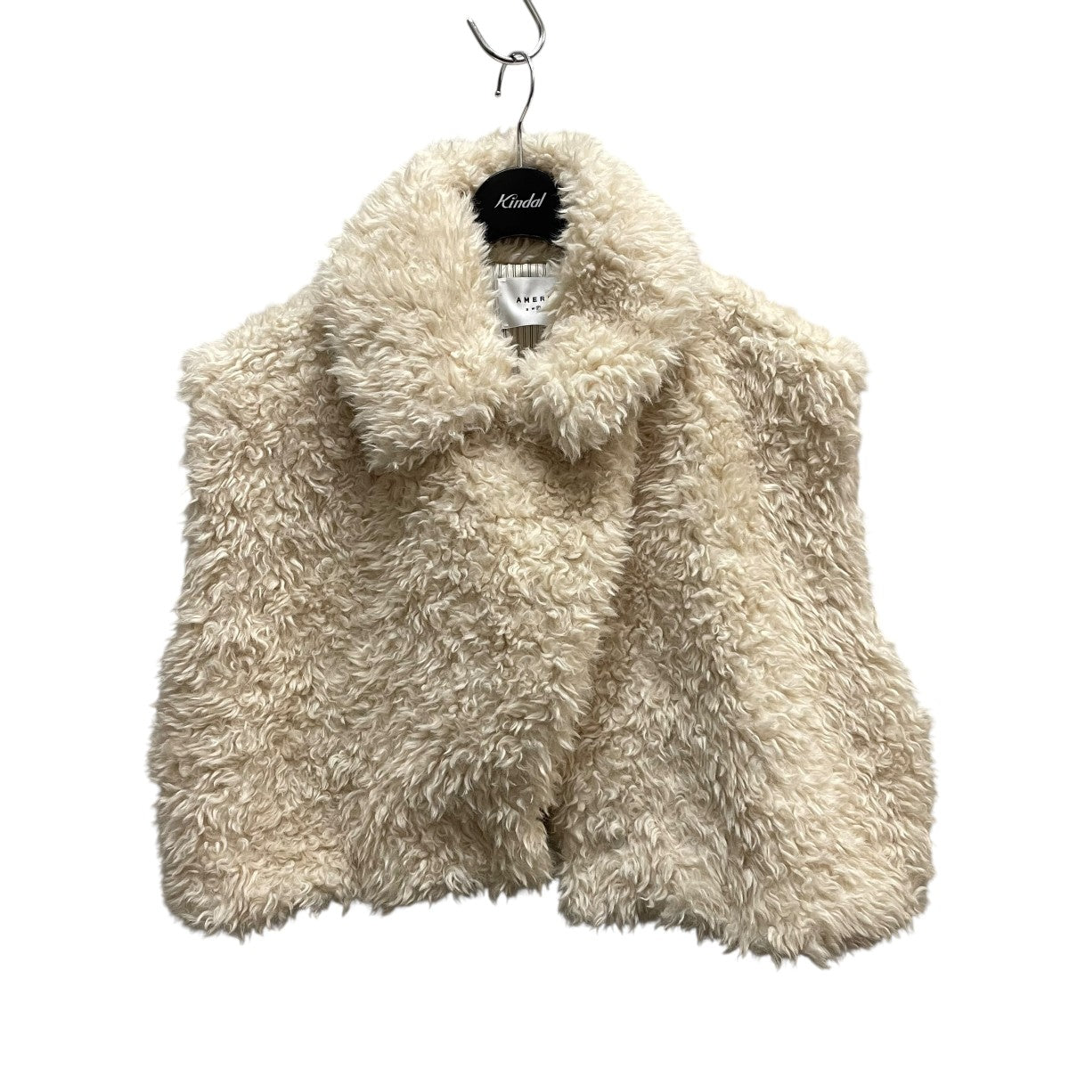 美品✨ アメリ AMERI ASYMMETRY FUR VEST ファーベスト Ameri（アメリ）の「UND REVERSIBLE MOTTLED FUR VEST（ベスト