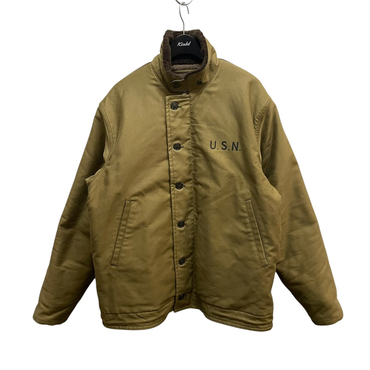 極美品 リアルマッコイズ N-1 デッキジャケット 34 NXsx88197 THE REAL McCOY'S(リアルマッコイズ) N-1デッキジャケット