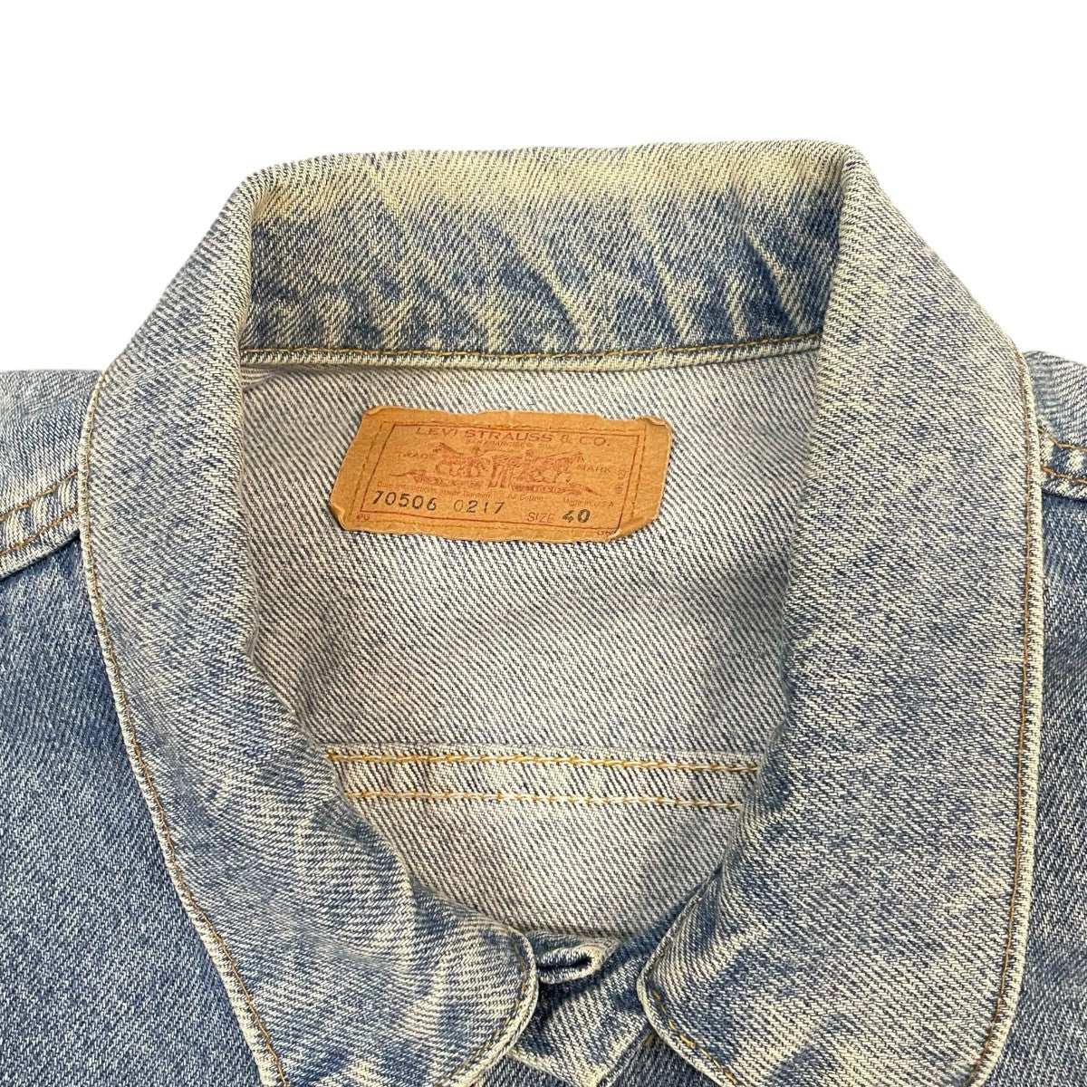 LEVI’S デニムジャケット 古着・中古-7枚目のアイテム画像