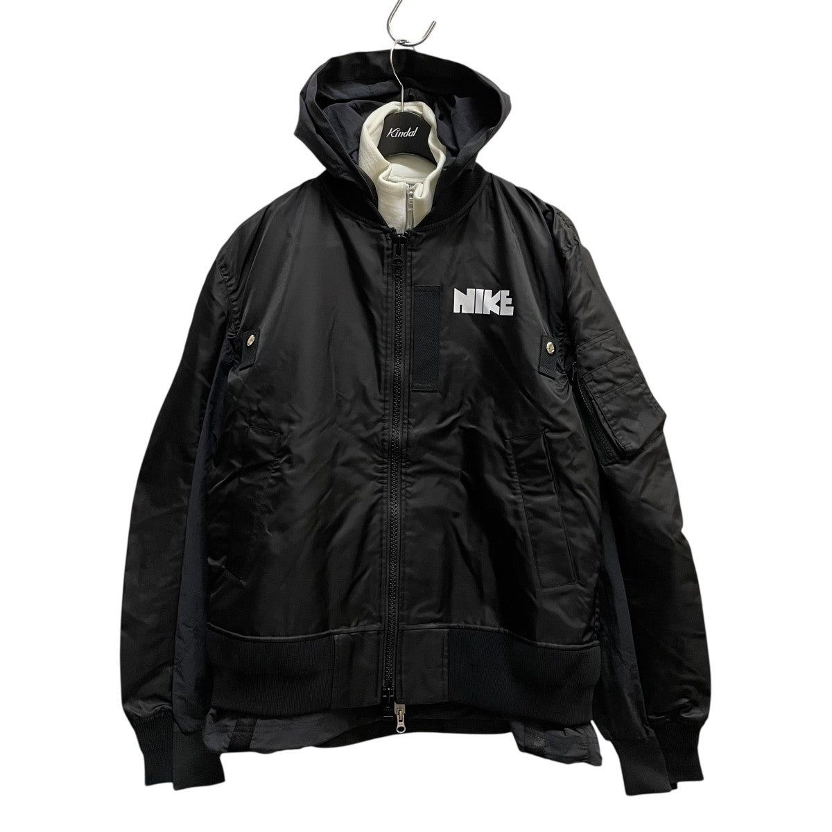 【中古】「NIKE」×「sacai」ウィンドランナージャケット　S sacai - 希少レア☆美品 sacai×NIKE ウィンドランナーパーカー