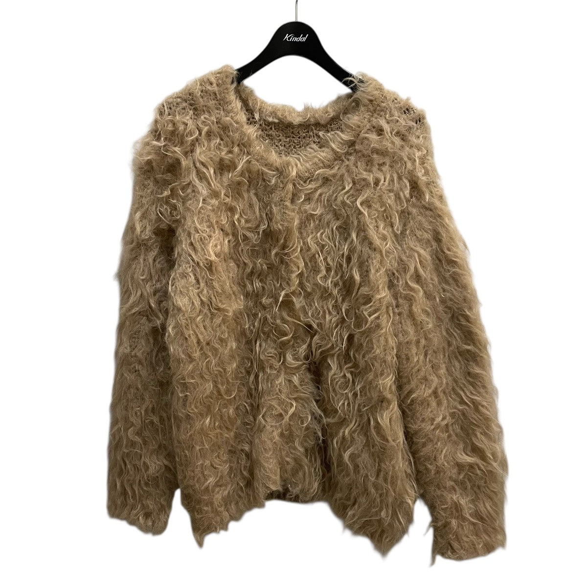 24AWウールシャギー2WAYカーディガン