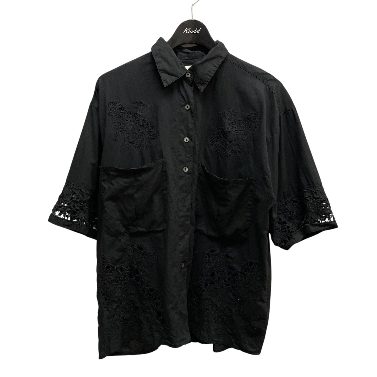 シャツ/ブラウス(半袖/袖なし) anuke Cutwork Lace Shirts 62410402 anuke（アンヌーク） (アンヌーク）Cutwork Lace Shirts 即日発送 SALE