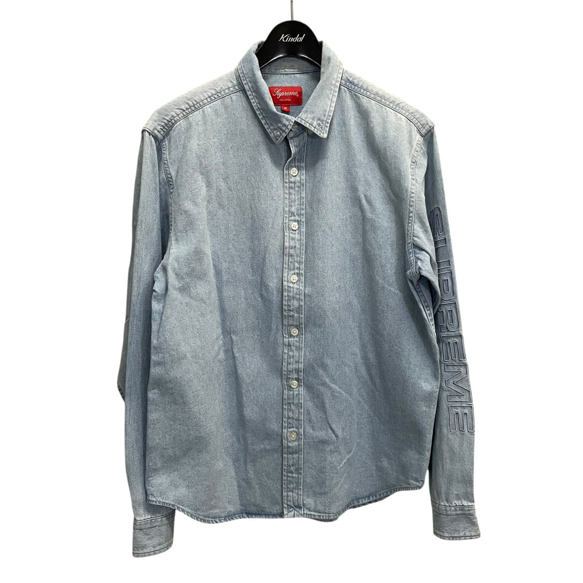 Supreme デニムシャツ XL Supreme(シュプリーム) デニムシャツ インディゴ サイズ M