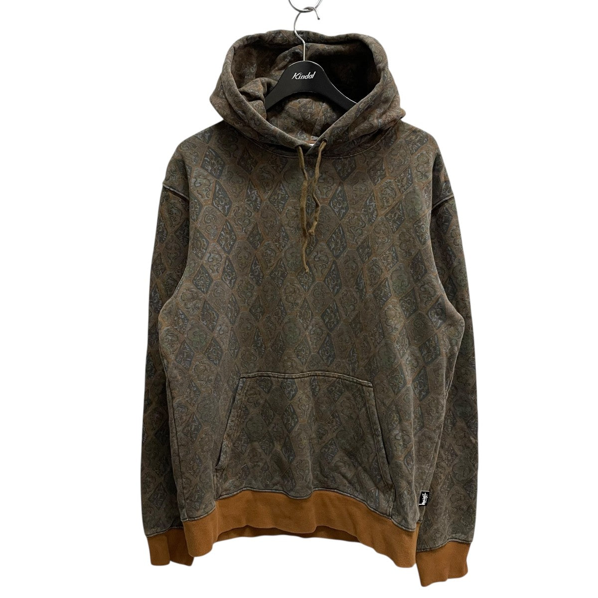 stussy(ステューシー) 総柄パーカー ブラウン サイズ M｜【公式