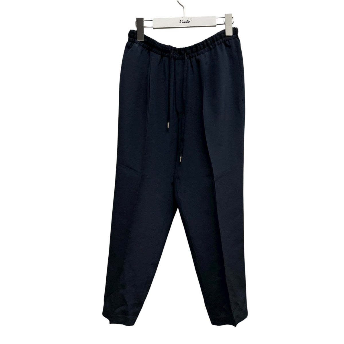 シルクドロストテーパードパンツイージーパンツ6514-299-0974