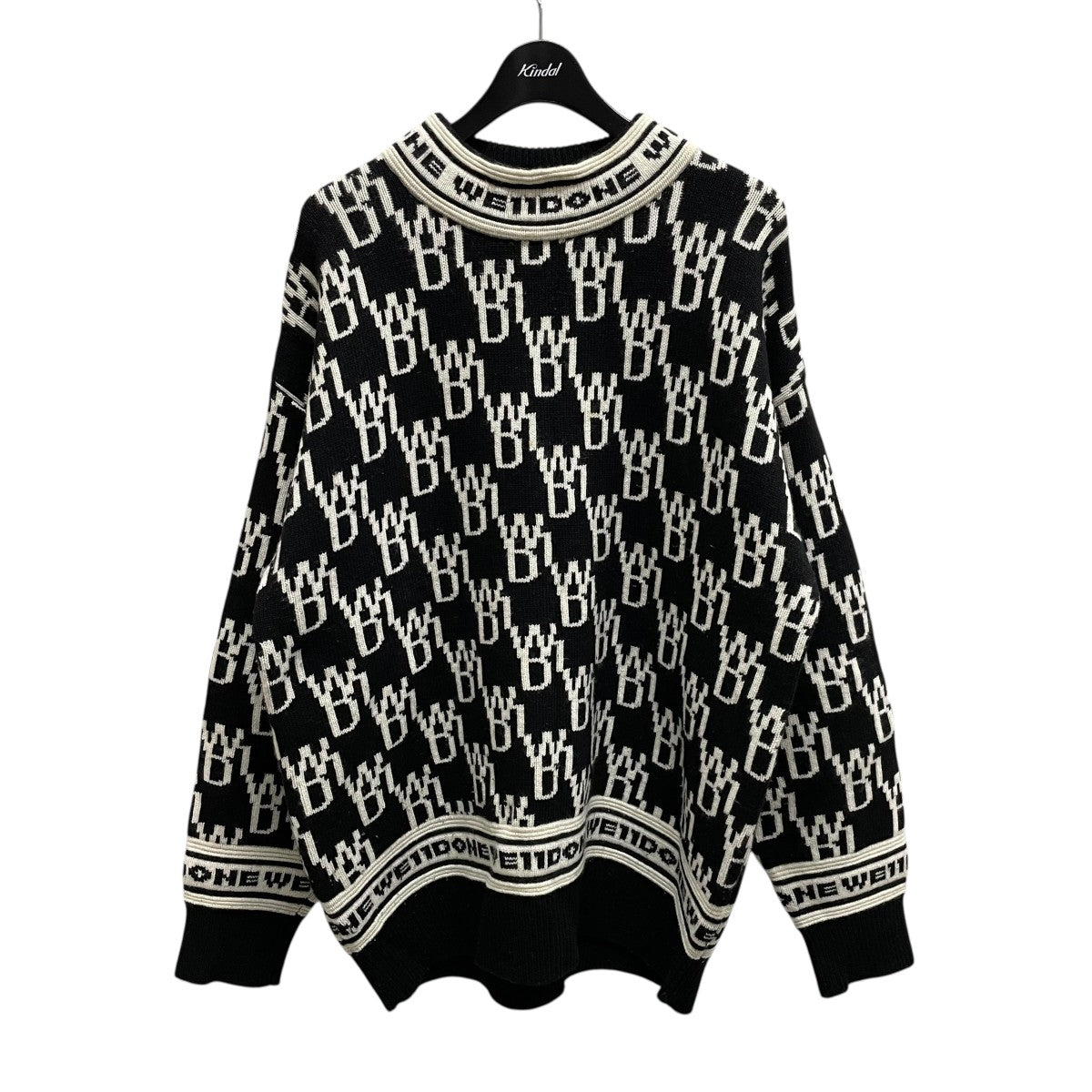 WE11DONE(ウェルダン) ニット ブラック サイズ M｜【公式】カインド