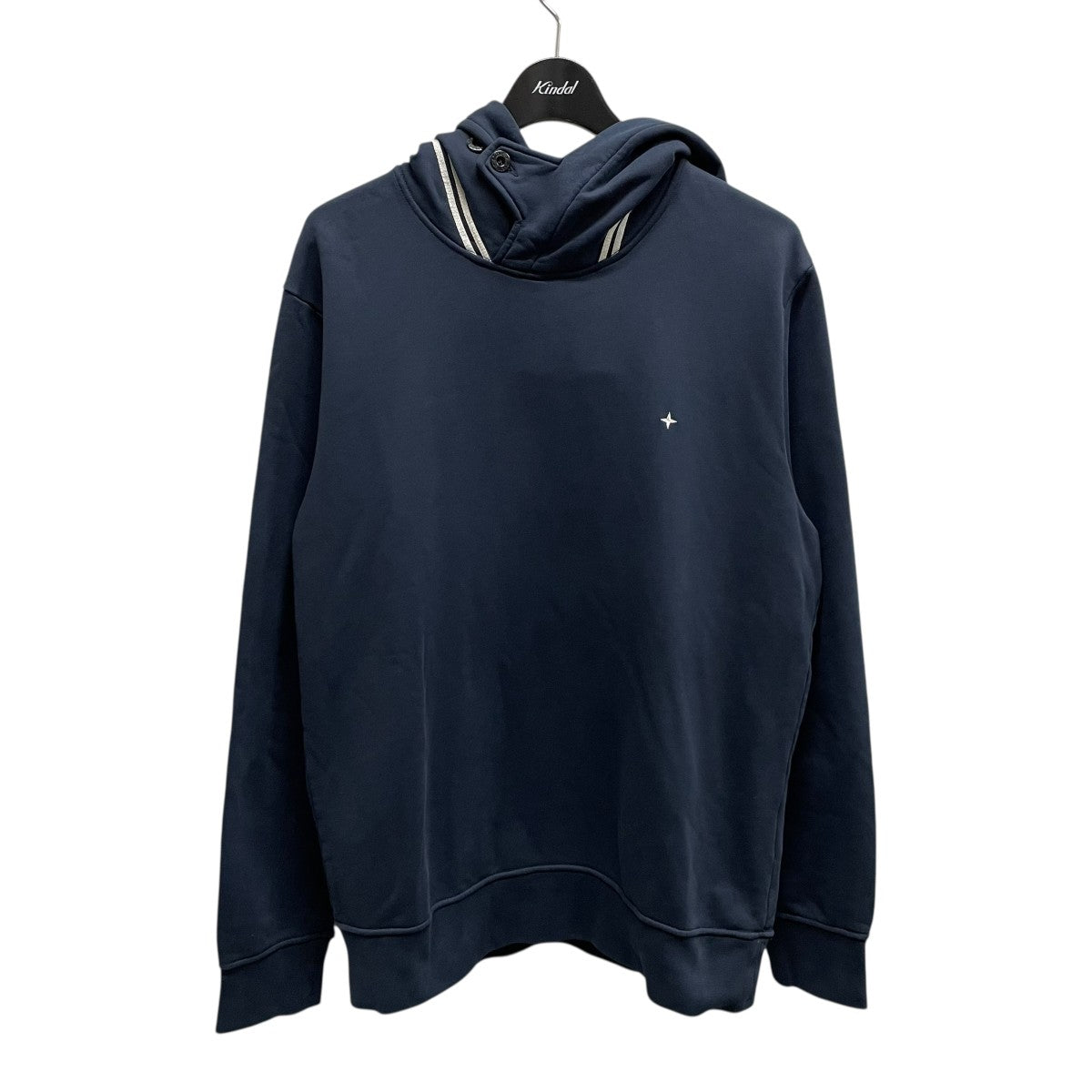 STONE  ネイビーパーカー STONE ISLAND(ストーンアイランド) Pullover Hoodieパーカー741560151