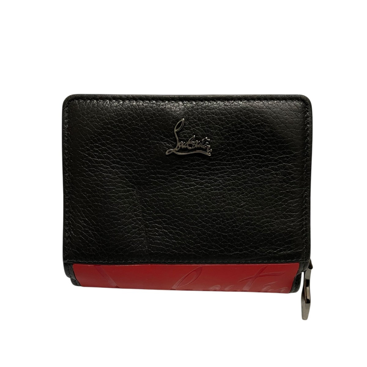 Christian Louboutin(クリスチャンルブタン) 財布 ブラック×レッド