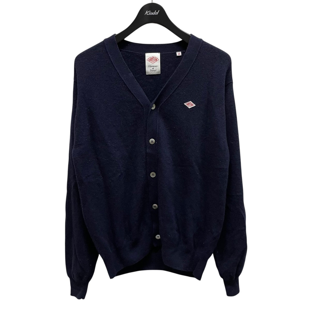 DANTONラムウールVネックカーディガンユニセックス DANTON/ダントン]ラムウールVネックカーディガン - 京王ネット