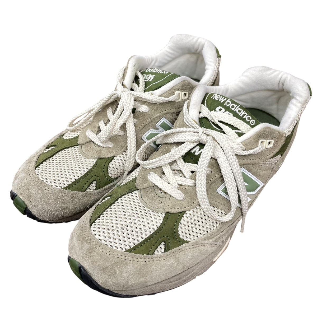 NEW BALANCE×Aime Leon Dore スニーカーM991CRS M991CRS グリーン