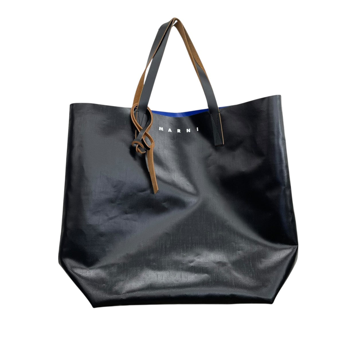 MARNI(マルニ) バイカラーロゴトートバッグSHMQ0000A3 SHMQ0000A3