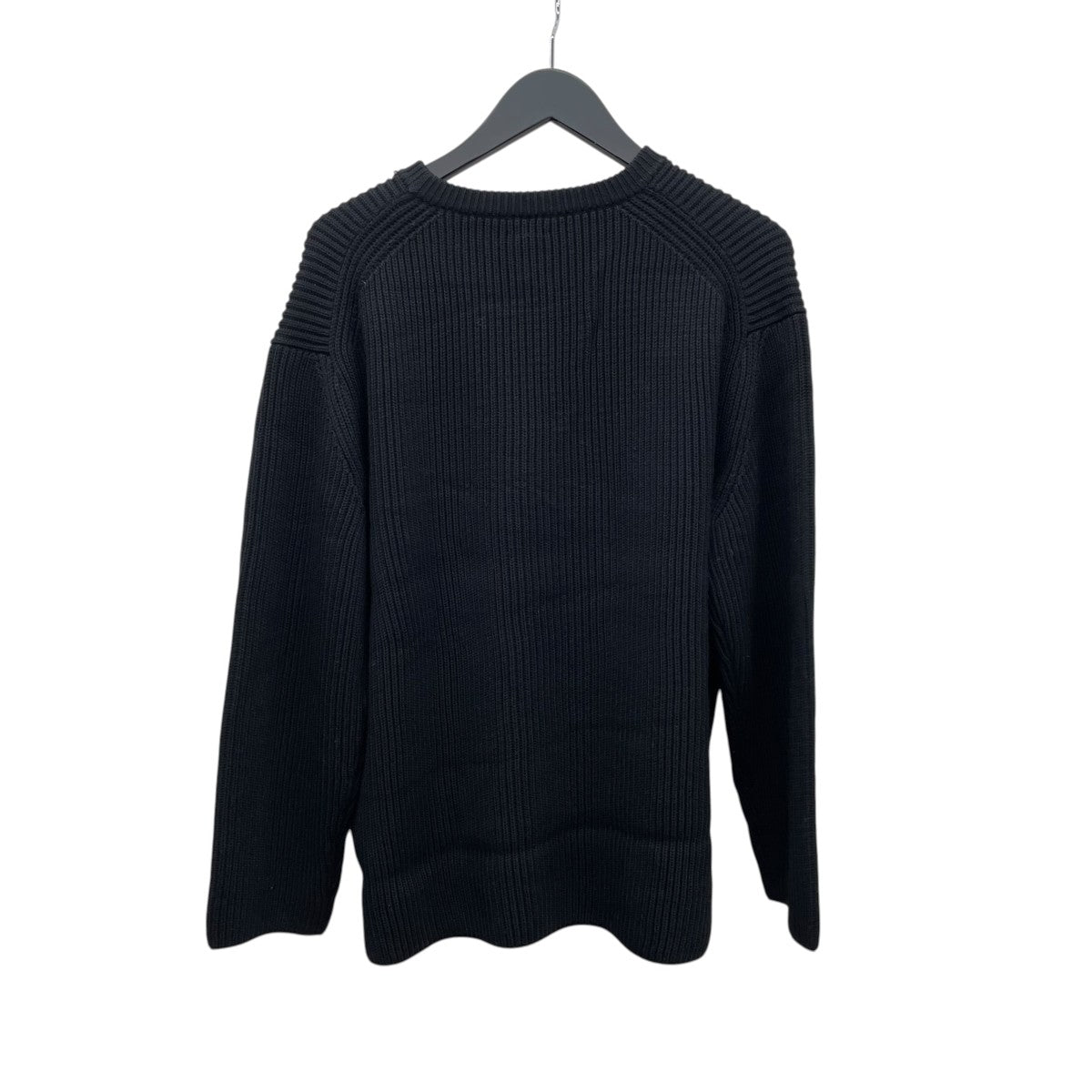 SOLID WOOL RIB CREW NECKニットBN-22FN-036