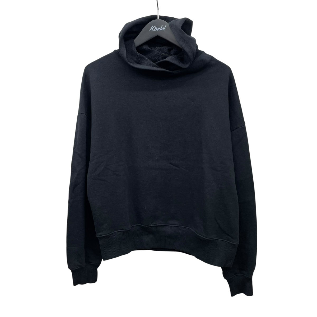 DRIES VAN NOTEN プルオーバー パーカー ブラック DRIES VAN NOTEN(ドリスヴァンノッテン) パーカー ブラック サイズ XS