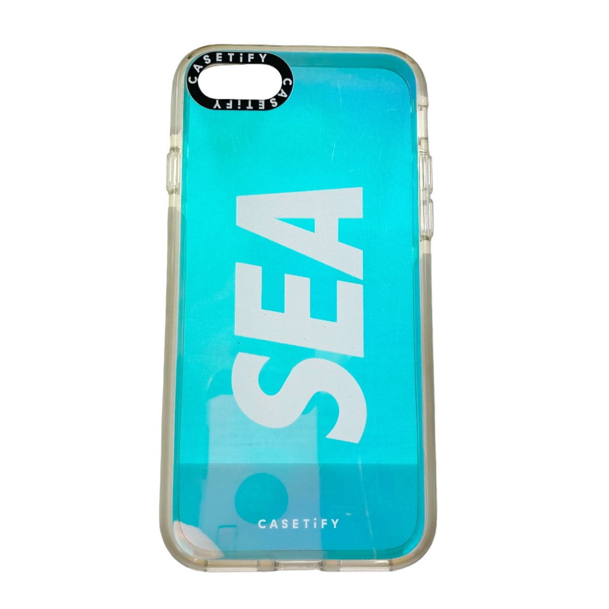 CASETiFY×WIND AND SEA COMPOSTABLE CASE for iPHONE-SE／7／8 Iridescent  WDS-CSTF-21-01-1 オーロラ サイズ 14｜【公式】カインドオルオンライン ブランド古着・中古通販【kindal】