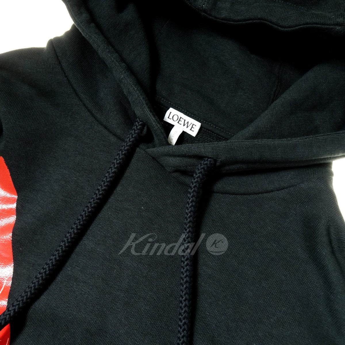 Loewe pump cotton hoodie 22AW プリントパーカー S540Y24X07