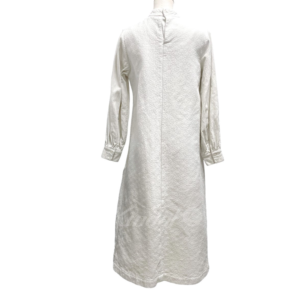Flower of life Sashiko work long dress 12CW17235-2