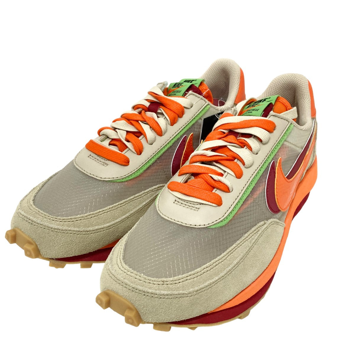 NIKE×SACAI×CLOT LD WAFFLE／S／C スニーカー DH1347-100 Orange Blaze ...