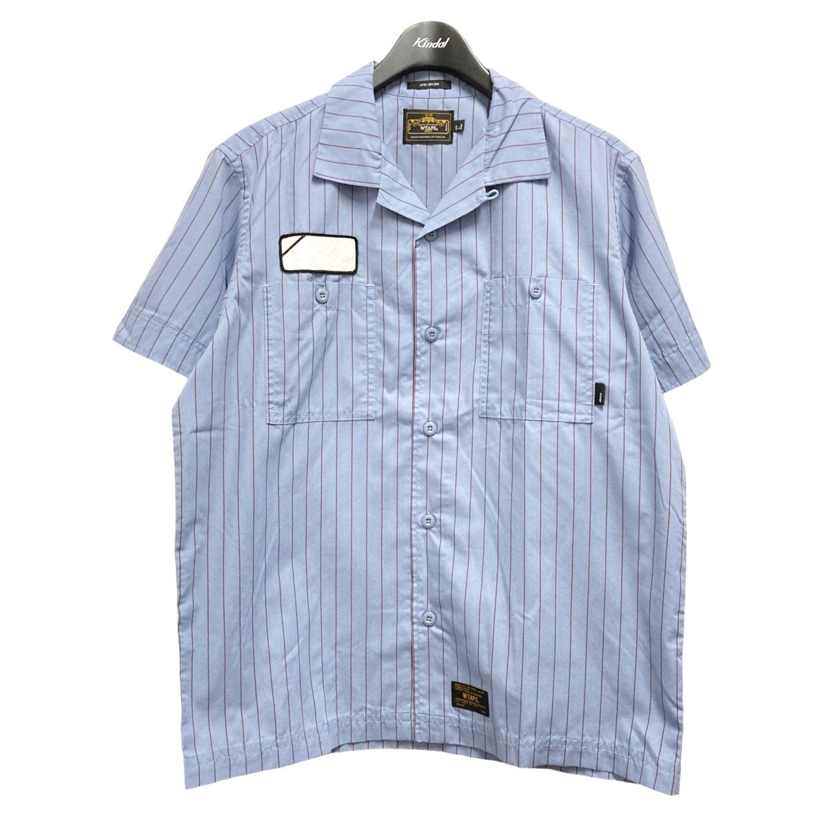 WTAPS(ダブルタップス) ストライプ半袖シャツ121LTDT SHM01