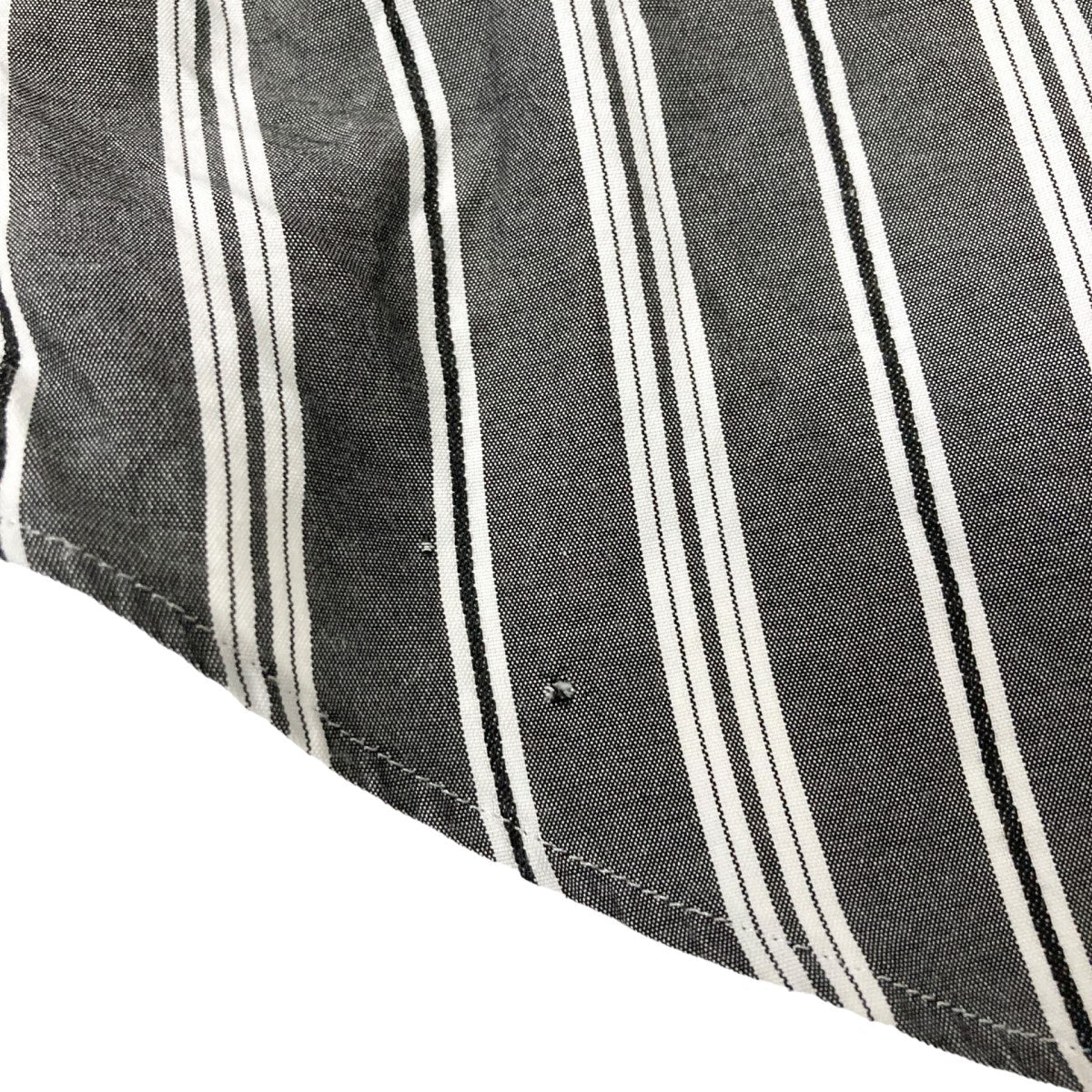 STRIPE BALOON REGULAR COLLAR SHIRTストライプ長袖シャツ1211 218 7433