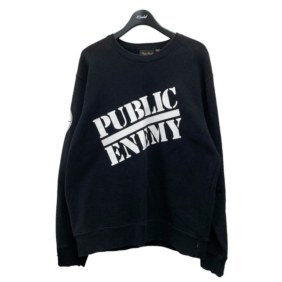 SUPREME×UNDERCOVER Public Enemy Crewneck Sweatshirt ブラック サイズ  12｜【公式】カインドオルオンライン ブランド古着・中古通販【kindal】スウェット 15680円