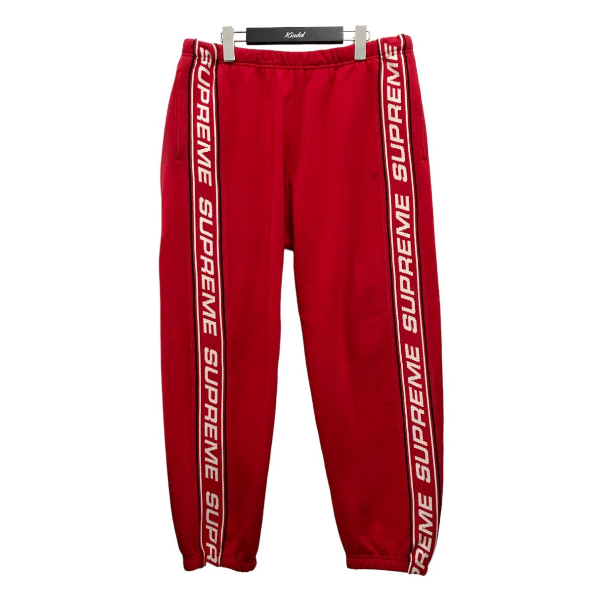 SUPREME(シュプリーム) Text Rib Sweatpant 19AW レッド サイズ 12｜【公式】カインドオルオンライン  ブランド古着・中古通販【kindal】