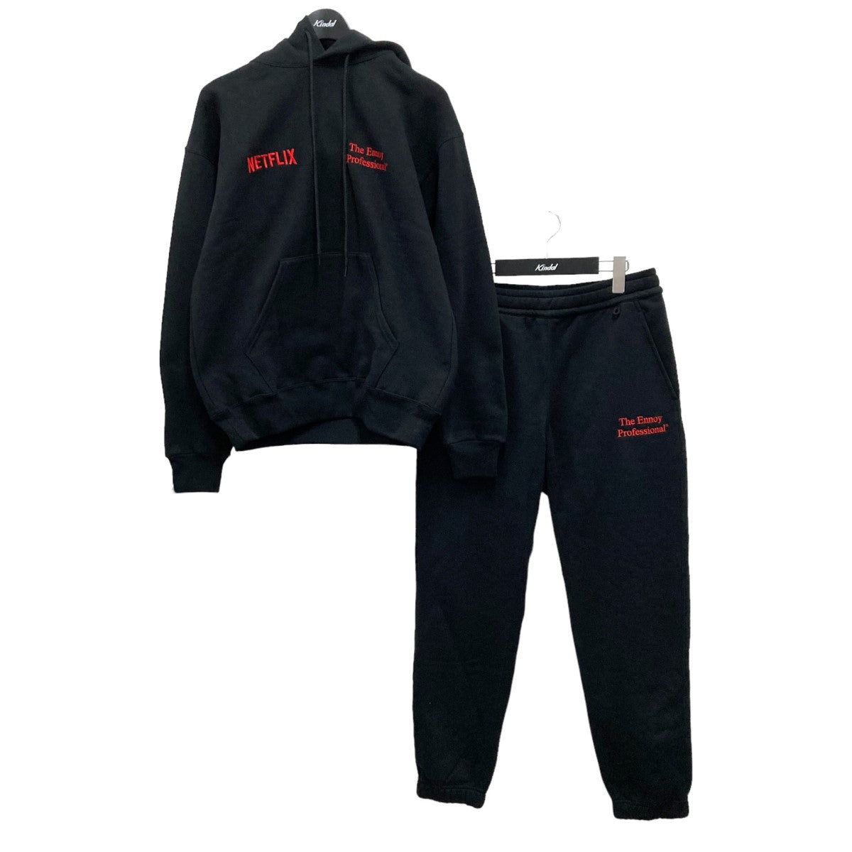 ◎新品未開封◎ Netflix ENNOY HOODIE+PANTS Lご検討よろしくお願い致します