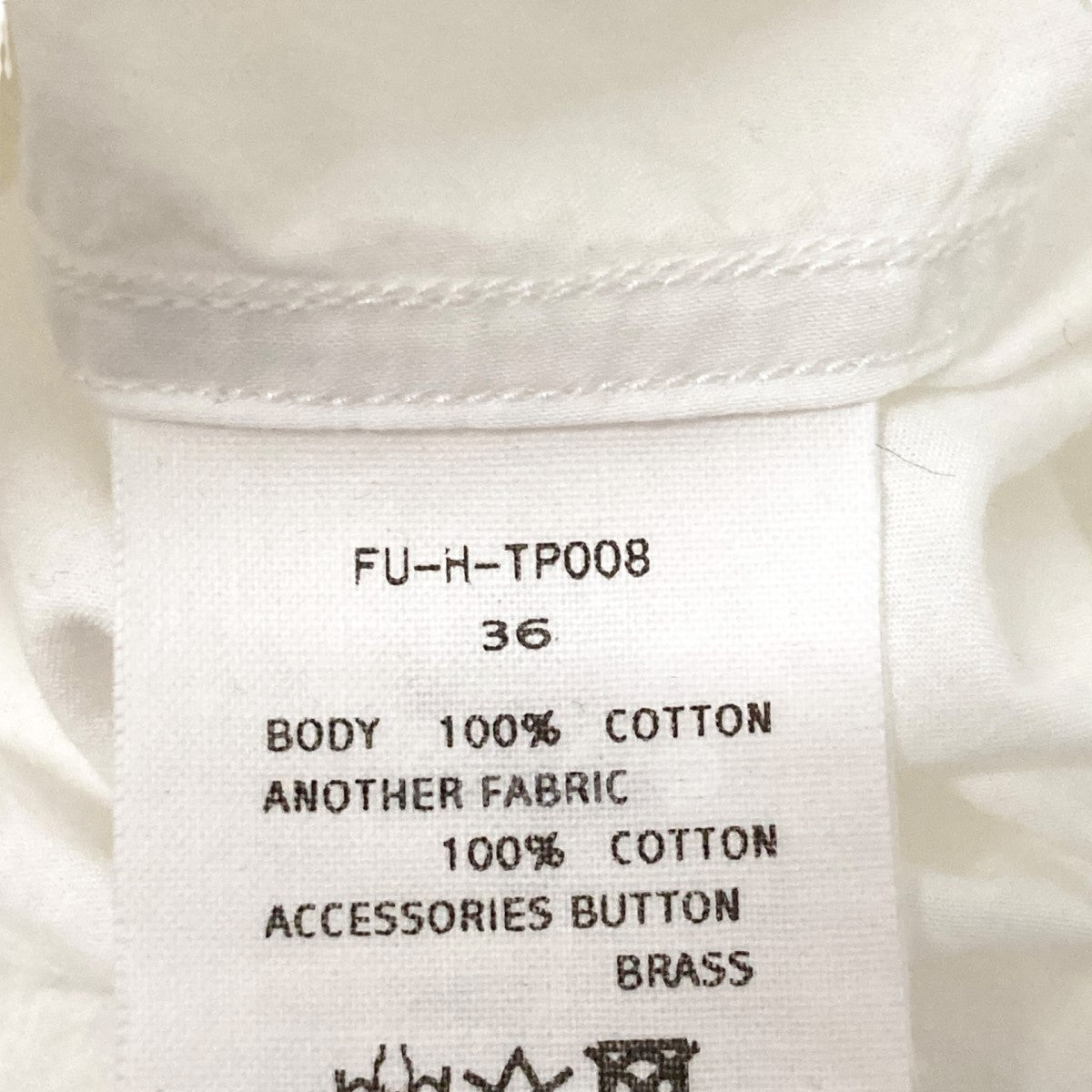 back open dress shirts FU H TP008