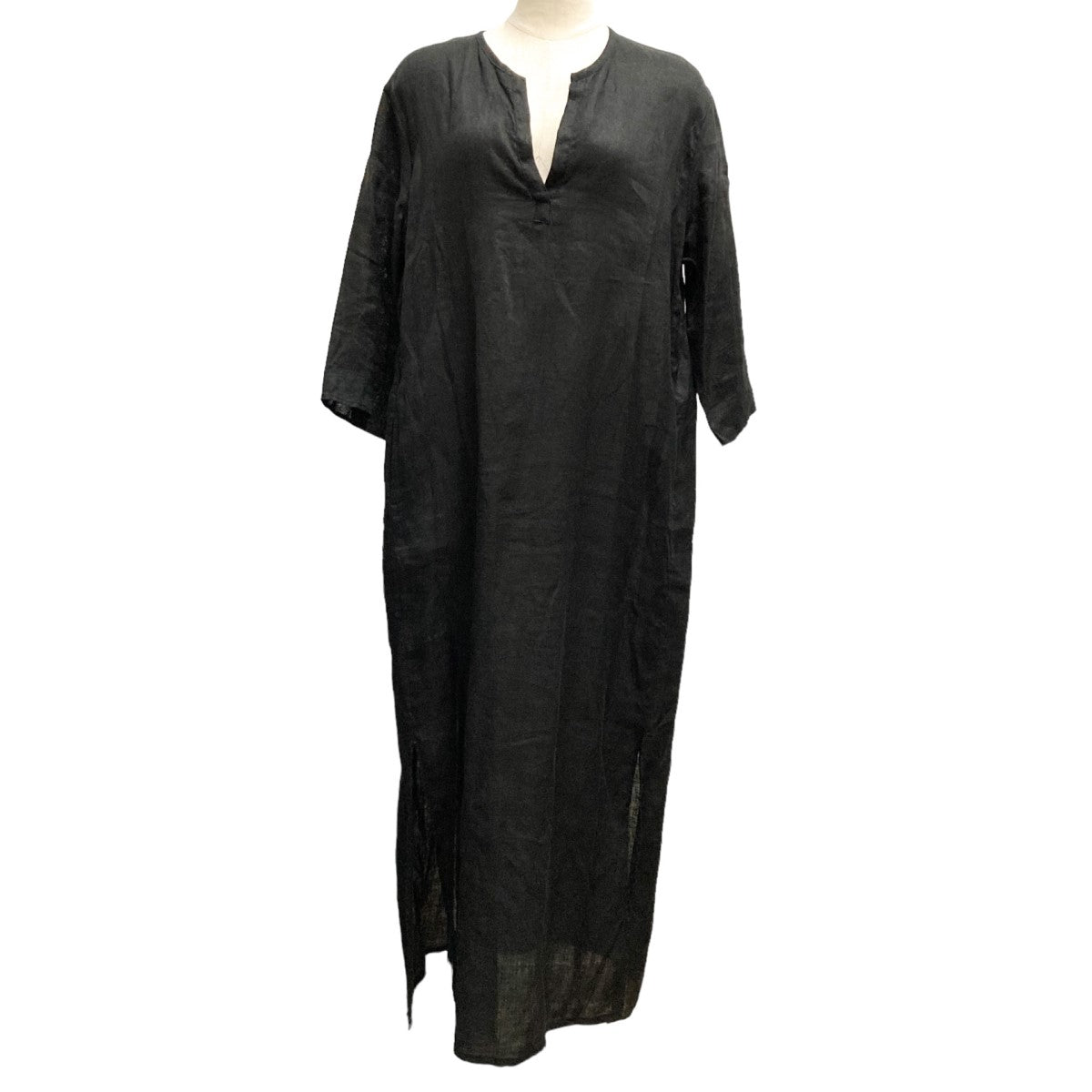 MUSE de Deuxieme Classe(ドゥーズィエム クラス) LINEN long ワンピース 22 040 500 4020 1  22SS 22 040 500 4020 1 ブラック サイズ 14｜【公式】カインドオルオンライン ブランド古着・中古通販【kindal】