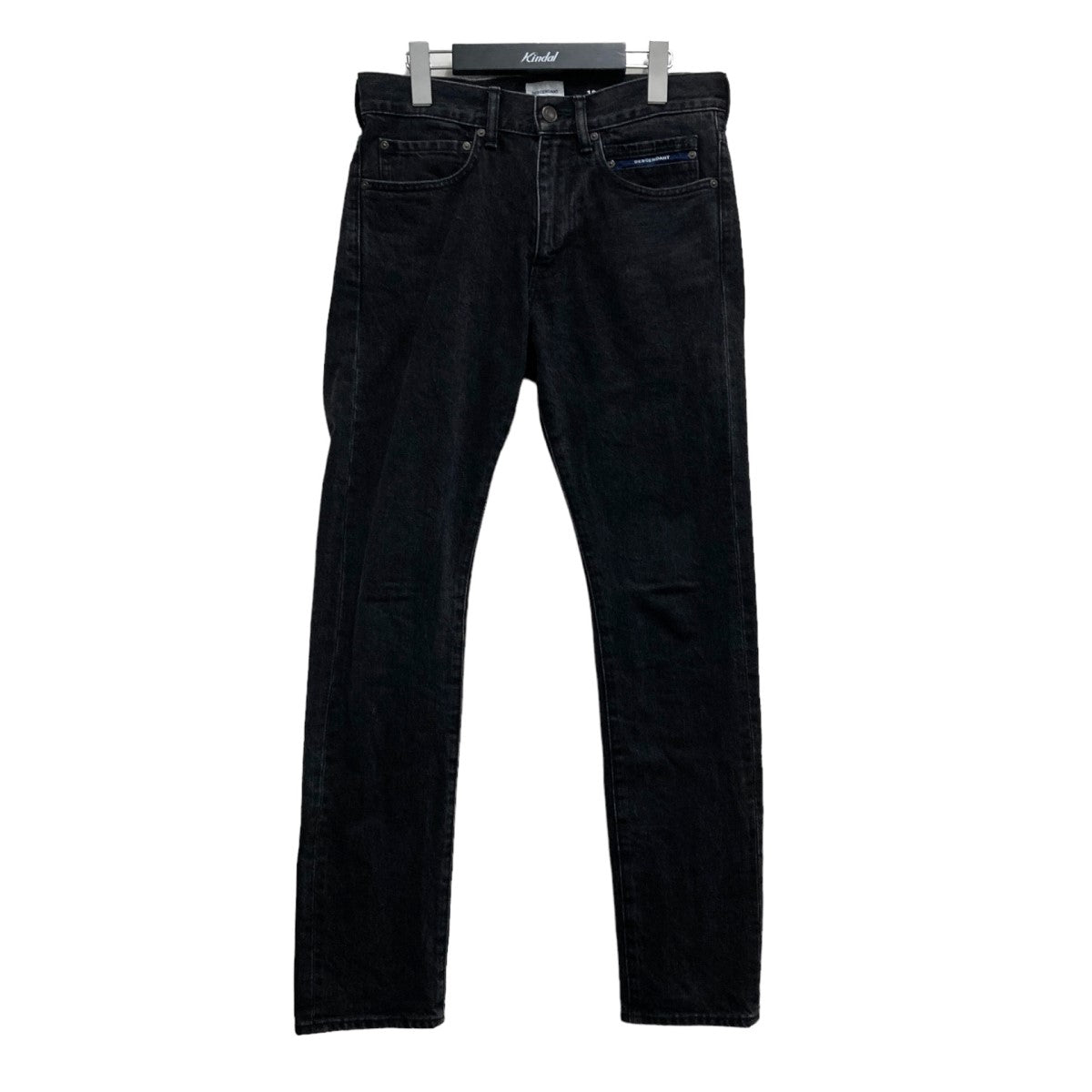 DESCENDANT(ディセンダント) 1984 DENIM TROUSERS SLIM 22AW ブラック