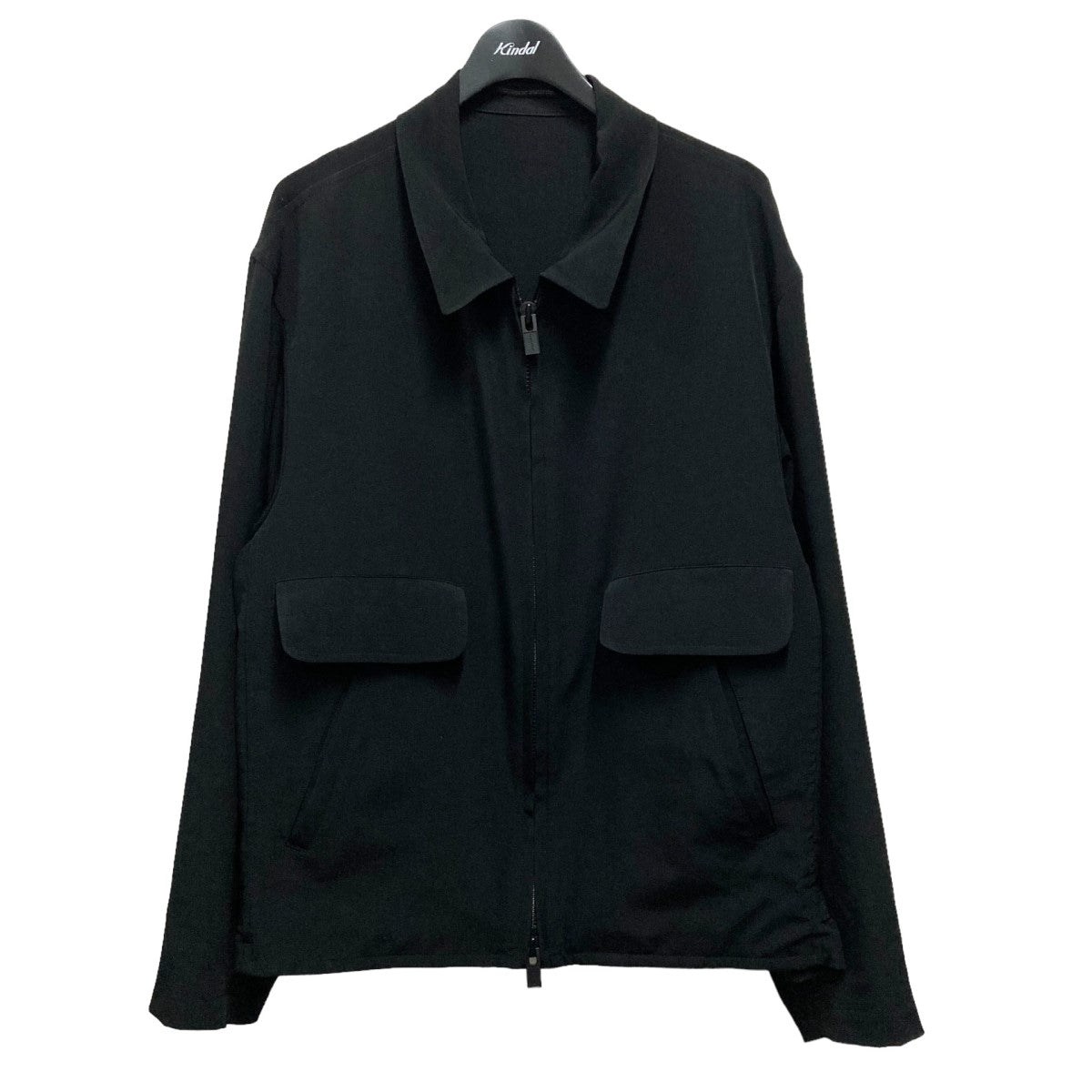 YOHJI YAMAMOTO(ヨウジヤマモト) Ta TUXEDO A-ZIPPER BLOUSONジップジャケットHS Y02 500 HS Y02  500 ブラック サイズ 17｜【公式】カインドオルオンライン ブランド古着・中古通販【kindal】