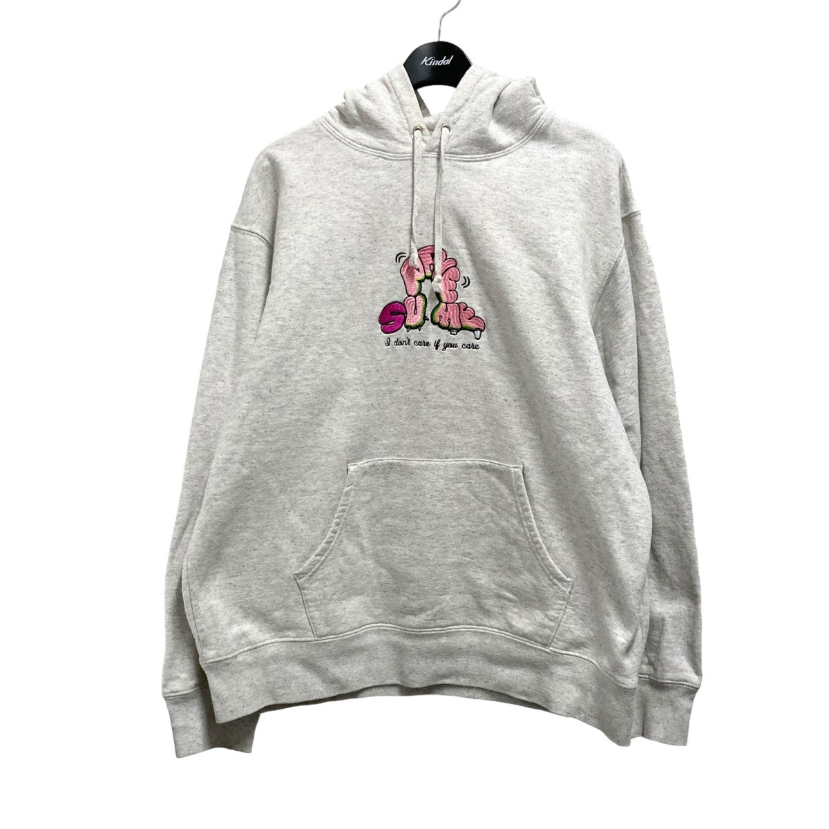 Supreme(シュプリーム) Don't Care Hooded Sweatshirtプルオーバーパーカー グレー サイズ  M｜【公式】カインドオルオンライン ブランド古着・中古通販【kindal】