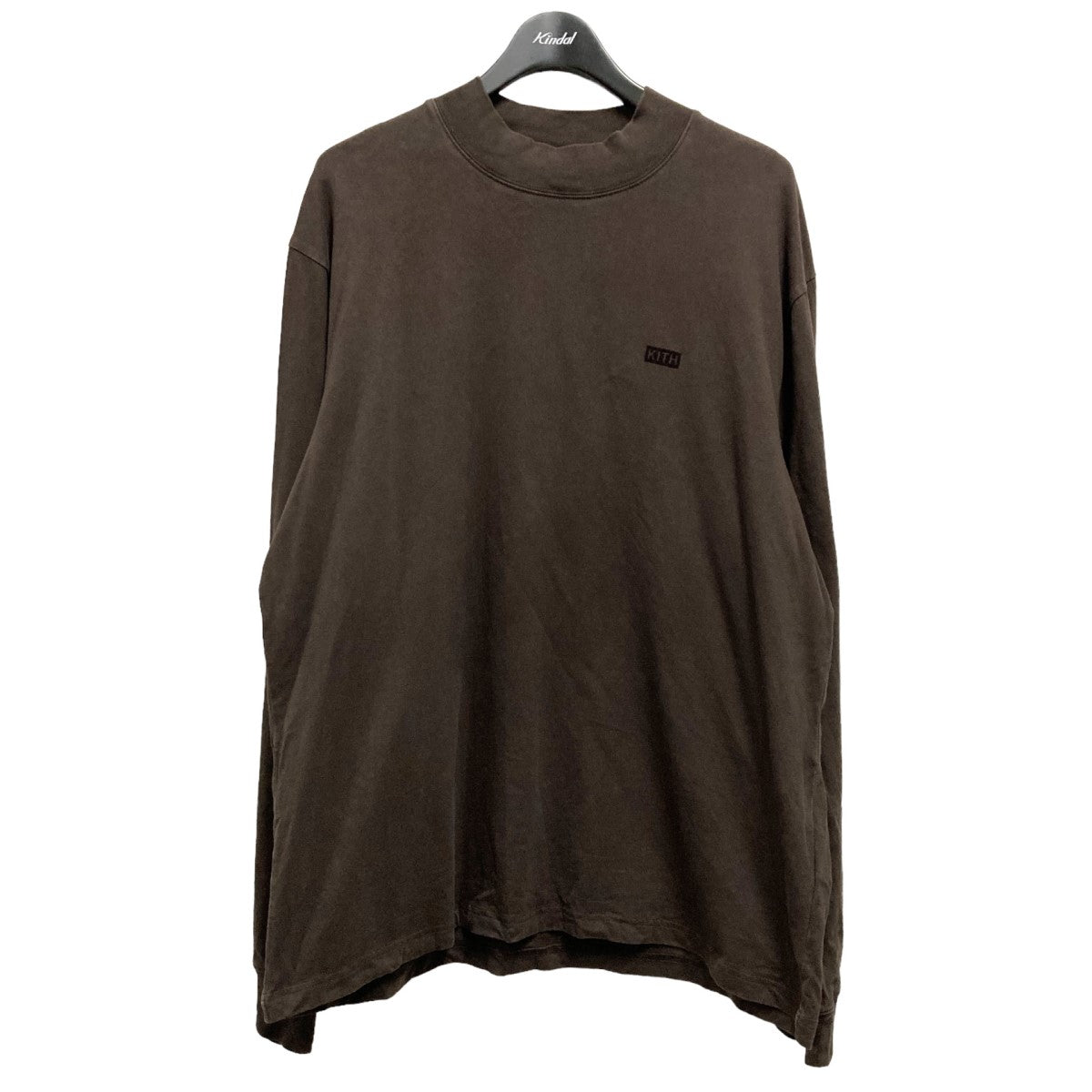 KITH(キス) Sleeve Mock Neck LAX TeeモックネックカットソーKHM031315 KHM031315 ブラウン サイズ  17｜【公式】カインドオルオンライン ブランド古着・中古通販【kindal】