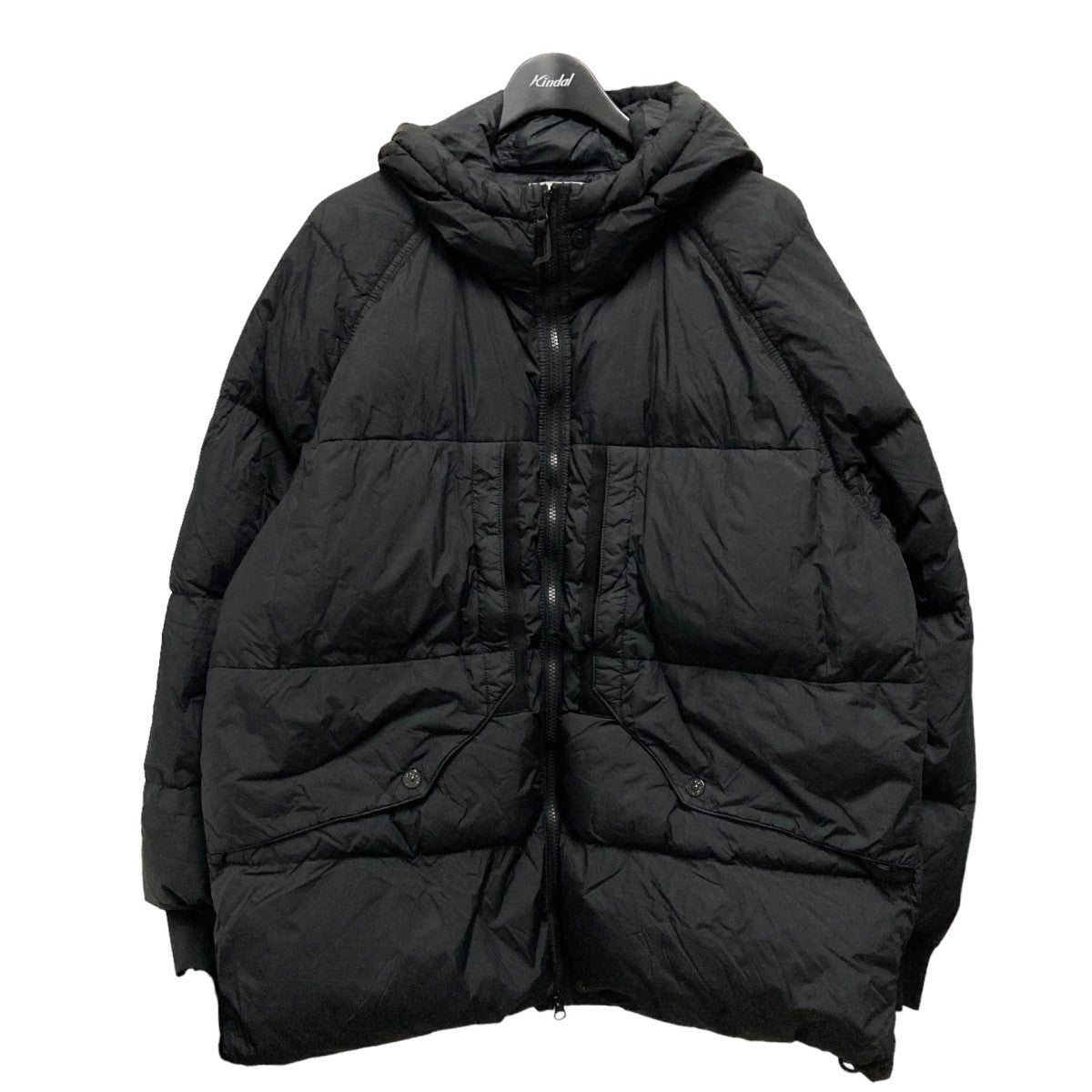 STONE ISLAND(ストーンアイランド) Garment Dyed Crinkle Reps Recycled Nylon Down Jacket ダウンジャケット791540723 791540723 ブラック サイズ XL｜【公式】カインドオルオンライン ブランド古着・中古通販【kindal】