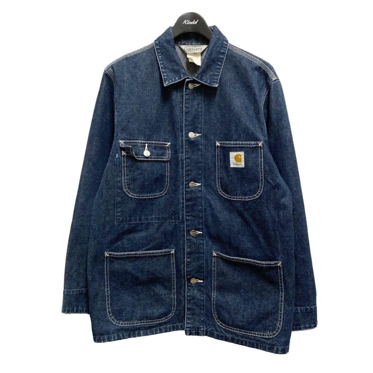 CarHartt(カーハート) カバーオール インディゴ サイズ M｜【公式】カインドオルオンライン ブランド古着・中古通販【kindal】