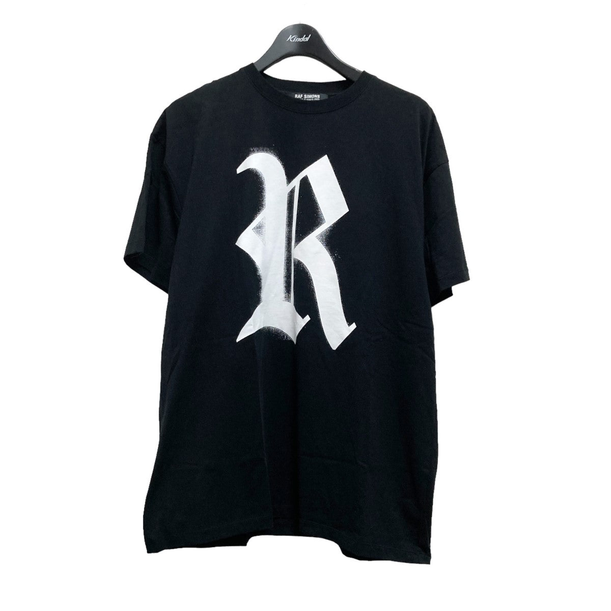 RAF SIMONS(ラフシモンズ) Rロゴ プリントTシャツ231 120 231 120 ブラック サイズ L｜【公式】カインドオルオンライン  ブランド古着・中古通販【kindal】