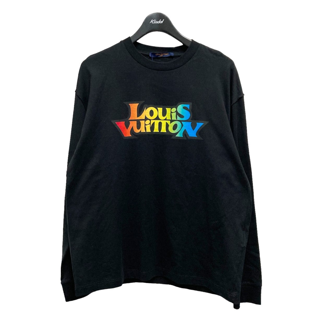 LOUIS VUITTON(ルイヴィトン) プリント長袖TシャツRM231M NPG HOY31W RM231M NPG HOY31W ブラック  サイズ S｜【公式】カインドオルオンライン ブランド古着・中古通販【kindal】