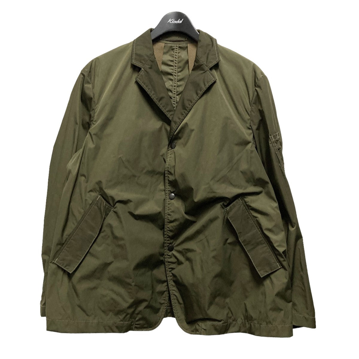 NEXUSVII(ネクサスセブン) NYLON TAILORED JACKETテーラードジャケットRMS NWE J0A RMS NWE J0A  オリーブ サイズ 46｜【公式】カインドオルオンライン ブランド古着・中古通販【kindal】